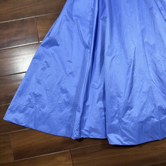 Free People Women's Size 2 Cornflower Blue Alinda‎ Off The Shoulder Midi Dress - Picture 3 of 14